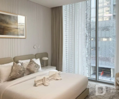 MUSHRIF PARK VIEW Fully furnished 1 bedroom Divided into two Rooms