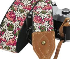 Camera Shoulder Adjustable Strap - MultiPattern