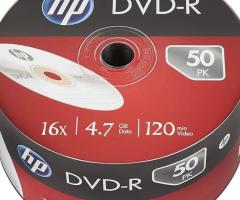 HP DVD-R 4.7GB Recordable Blank DVD