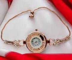 Jewelestia Ethereal Rose Gold Timepiece