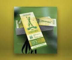 Charitable Sports Event Ticket