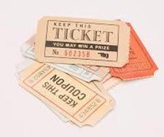 Personalised Raffle Tickets